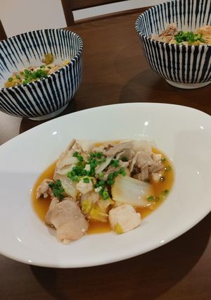 豚肉と白菜のうま煮~豆腐入り~-レシピのメイン写真