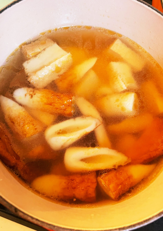 玲子のちくわと厚揚げの煮物-レシピのメイン写真