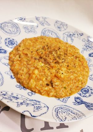 Cava缶と魚介のラグーソースでリゾット-レシピのメイン写真