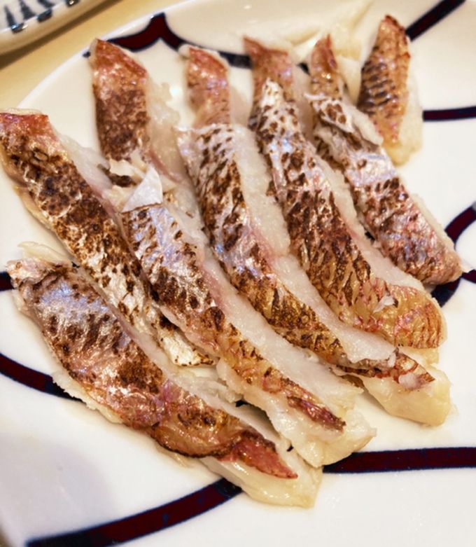 キダイ(連子鯛)酢締め炙り-レシピのメイン写真