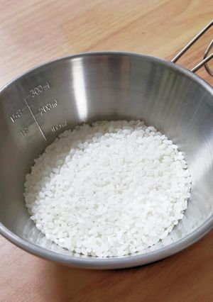 【シェラカップ】基本の白飯0.5合　ソロ-レシピのメイン写真