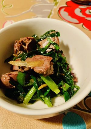 ご飯がすすむ！ 鶏のレバニラ煮炒め-レシピのメイン写真