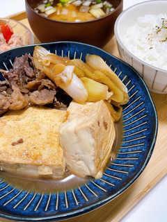 かんたん肉豆腐-レシピのメイン写真