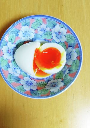とろとろ～な半熟ゆでたまご-レシピのメイン写真