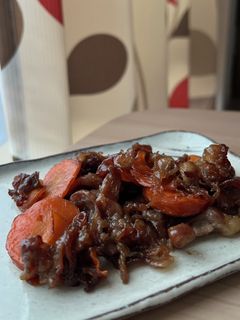 牛肉とにんじんのバター醤油炒め-レシピのメイン写真