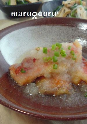 金目鯛の揚げおろし煮-レシピのメイン写真