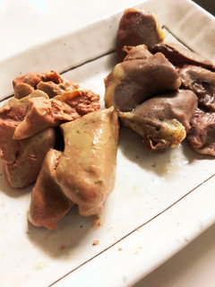 ボニークで鶏レバーとハツ-レシピのメイン写真