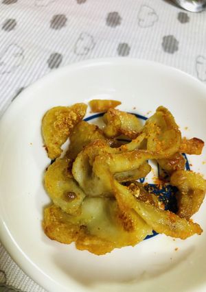 ピリ辛簡単おつまみ　鶏皮カリカリ-レシピのメイン写真