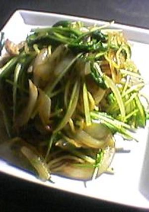 ビールの為の★水菜焼きそば★-レシピのメイン写真