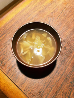 きのことキャベツの減塩味噌汁-レシピのメイン写真