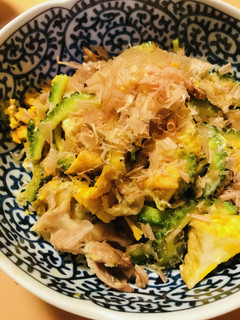 厚揚&豚肉+じゃこのゴーヤーチャンプルー-レシピのメイン写真