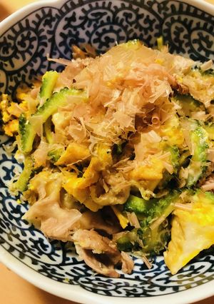 厚揚＆豚肉＋じゃこのゴーヤーチャンプルー-レシピのメイン写真