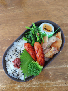 JK☆鶏肉のネギ塩焼き弁当♪-レシピのメイン写真