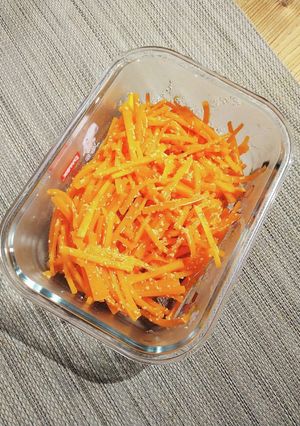 人参のしりしり明太子-レシピのメイン写真