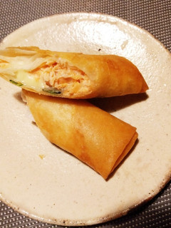 保育園給食★鮭とチーズの春巻き-レシピのメイン写真