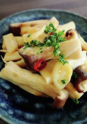 エリンギのペペロンチーノ風炒め-レシピのメイン写真