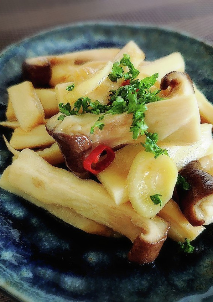 エリンギのペペロンチーノ風炒め-レシピのメイン写真