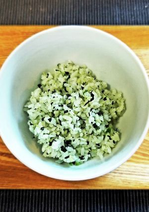 【離乳食後期～】ほうれん草としらすのご飯-レシピのメイン写真
