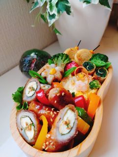 女子学生のお弁当(2022.5.25)-レシピのメイン写真