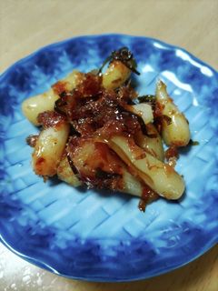 らっきょう塩昆布-レシピのメイン写真