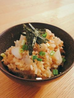 ホクホク美味*長芋の炊き込みご飯-レシピのメイン写真