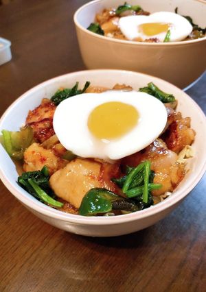 甘辛！濃旨！柔らか鶏胸肉の蒲焼き丼-レシピのメイン写真