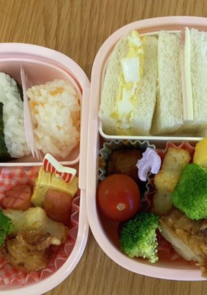 3歳&5歳児の遠足弁当-レシピのメイン写真