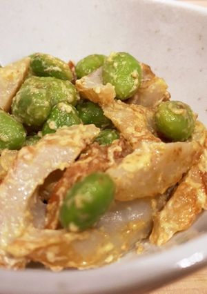 枝豆とちくわのマヨソテー-レシピのメイン写真
