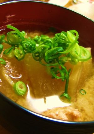 鶏団子の味噌汁-レシピのメイン写真