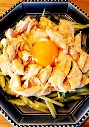 美味!!簡単!!ササミユッケ-レシピのメイン写真