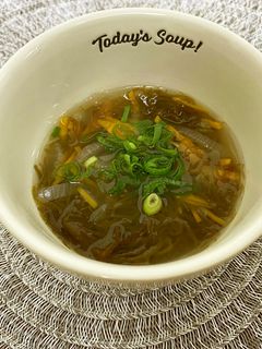 簡単!お手軽!もずくのお吸い物-レシピのメイン写真