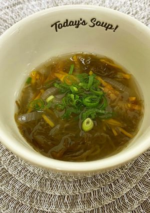 簡単！お手軽！もずくのお吸い物-レシピのメイン写真