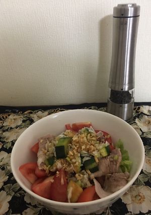 ズッキーニとトマトの開運サラダ！-レシピのメイン写真