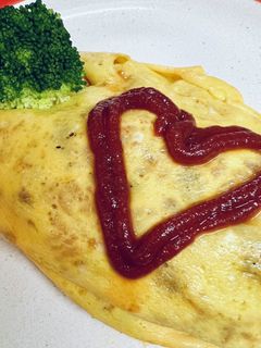 作り置きチキンライスでオムライス-レシピのメイン写真