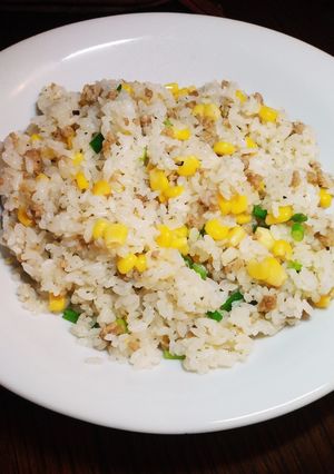 簡単☆挽き肉とコーンのピラフ-レシピのメイン写真
