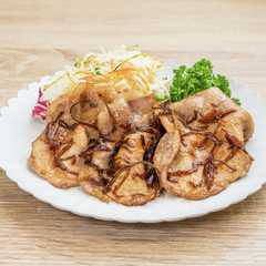 รูปของ 豚肉の生姜こんぶ焼き