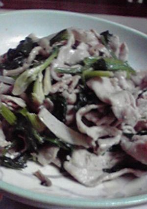 れんこんと豚肉のからしマヨネーズ炒め-レシピのメイン写真