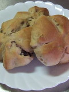 HB くるみとフルーツのミルクパン-レシピのメイン写真