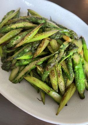 アスパラバター炒め-レシピのメイン写真