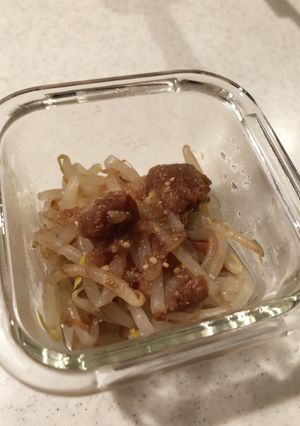 無限もやし梅肉-レシピのメイン写真