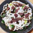 砂肝ネギポン酢もずくうどん257kcal