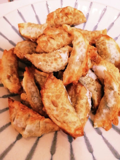 大豆の水煮で!ヴィーガン揚げ餃子-レシピのメイン写真