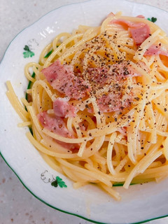 レンジで即席カルボナーラ!-レシピのメイン写真