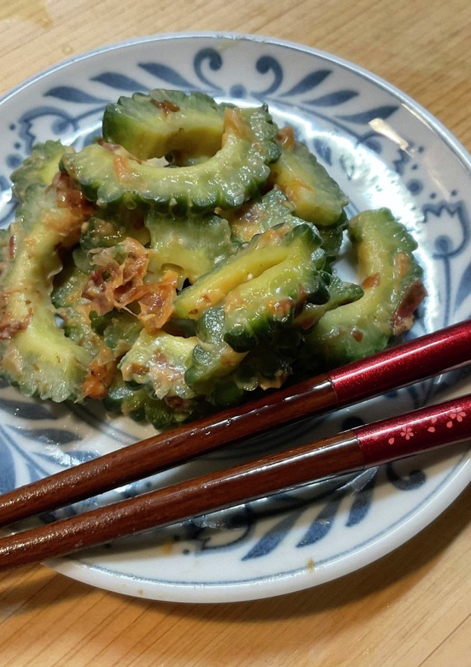 ゴーヤの味噌マヨ和え-レシピのメイン写真