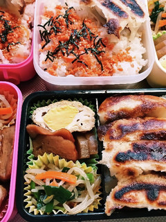 高校生息子、旦那、娘弁当(5/26)-レシピのメイン写真