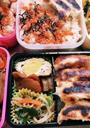 高校生息子、旦那、娘弁当(5/26)-レシピのメイン写真