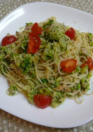 ツナとブロッコリーのパスタ-レシピのメイン写真