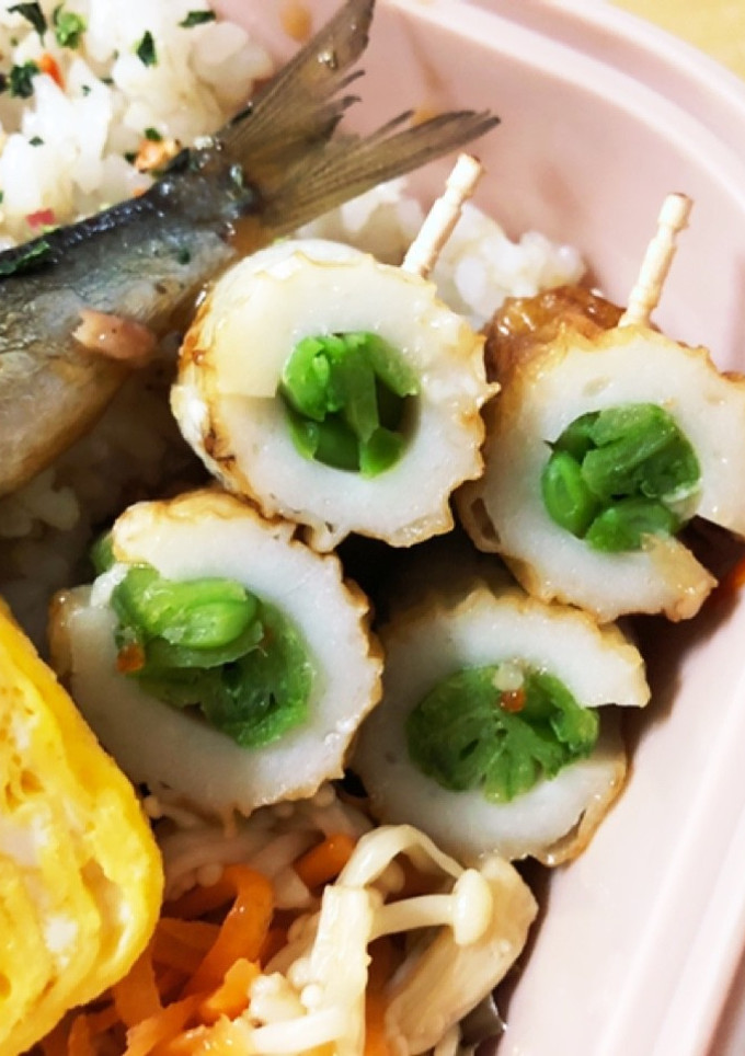 お弁当に◎ちくわと絹さやのスイチリマヨ-レシピのメイン写真