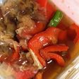 パプリカとアスパラの焼き浸し