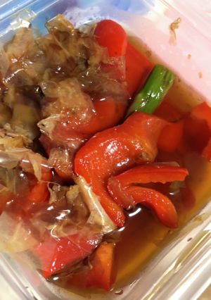 パプリカとアスパラの焼き浸し-レシピのメイン写真